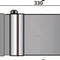 Teleskoprohr 330mm Durchmesser 180mm