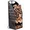 TermaTech | Holzwagen | H:950xB:360xT:320mm | schwarz