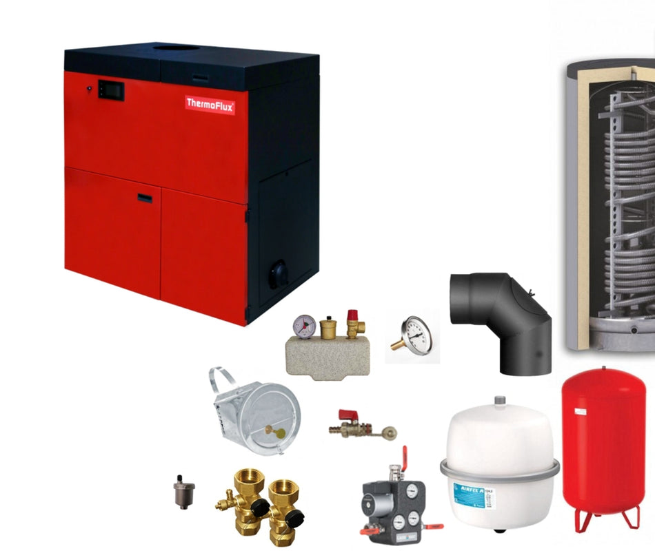 ThermoFlux TF-PK-L 15 | Pelletkessel | 15 kW | Komplettset 4