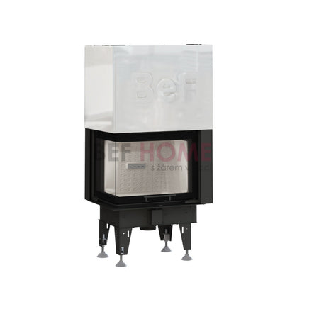 Bef Home Kamineinsatz Therm V 8 CL | 8 kW | weißer runder Feuerraum