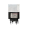 BeF Kamineinsatz Therm V 7 CP | 7 kW | Hebetür, Eckscheibe rechts