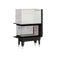 BeF Kamineinsatz Therm V 8 U | 8 kW | Hebetür, U-förmige Scheibe