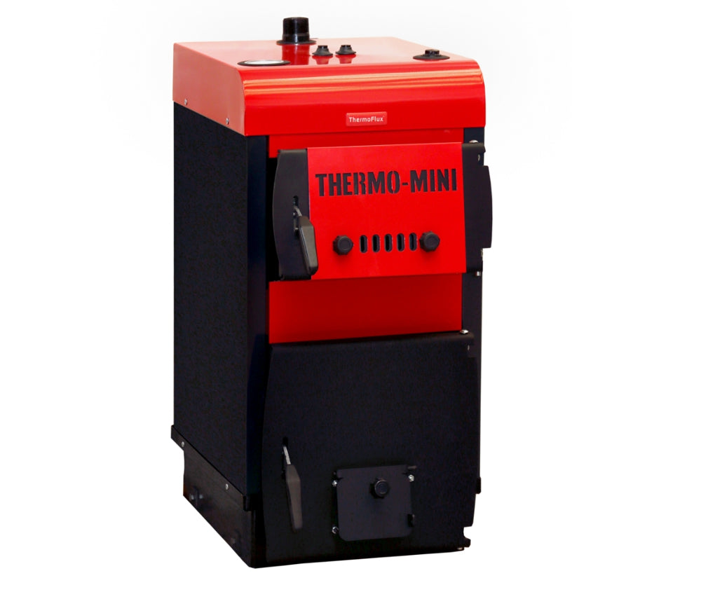 Thermo-Mini 3,9 kW Festbrennstoffkessel Komplettset 2