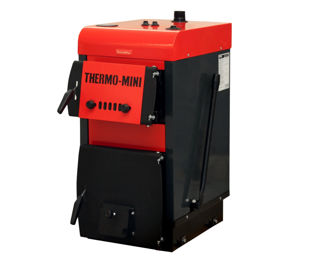 Thermo-Mini 3,9 kW Festbrennstoffkessel Komplettset 3