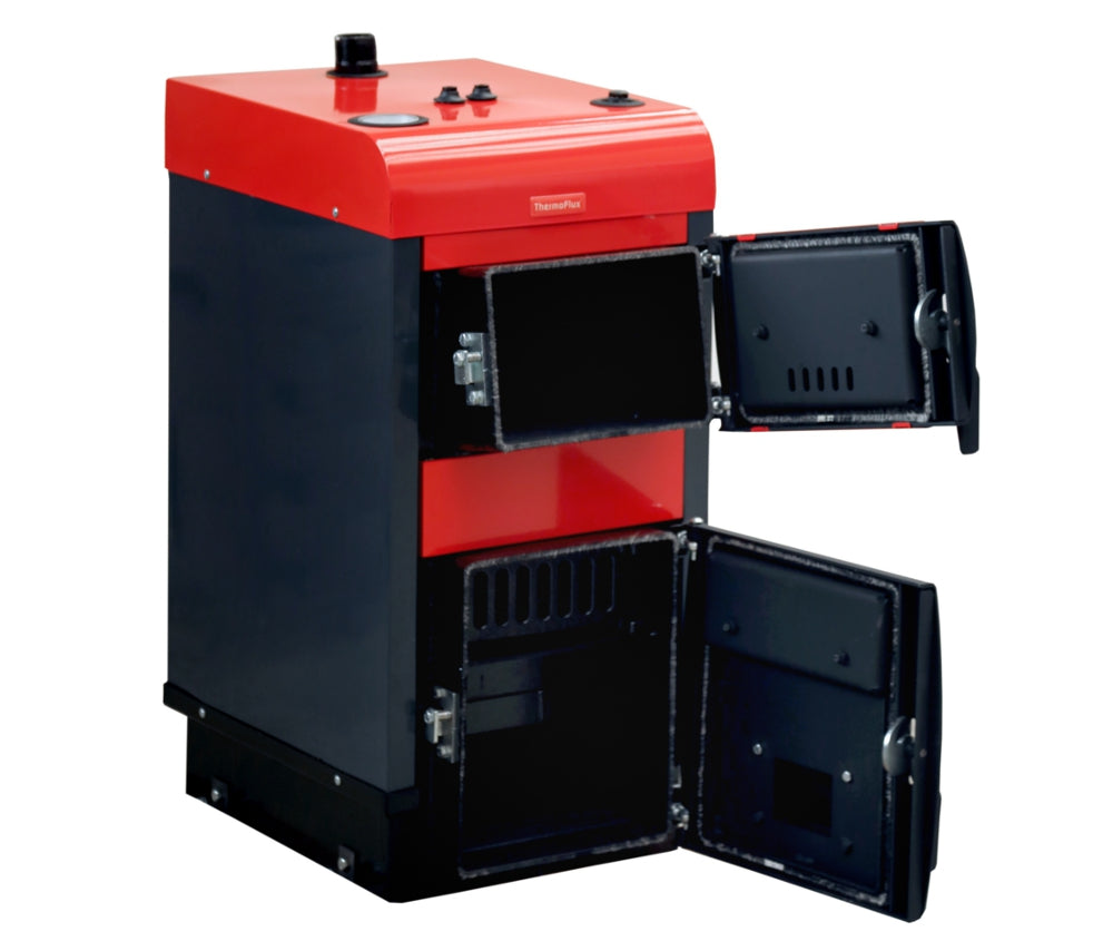 Thermo-Mini 3,9 kW Festbrennstoffkessel Komplettset 2