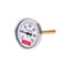 ThermoFlux Thermometer mit Tauchhülse | Ø 80 mm | Axial
