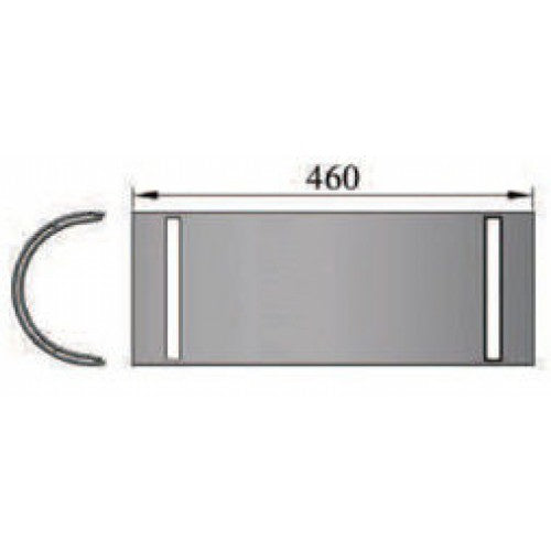 Hitzeschild Rauchrohr Durchmesser 150mm
