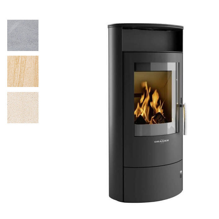 ORANIER | Polar 5 | Kaminofen | Schwarz | 5.0 kW | A+