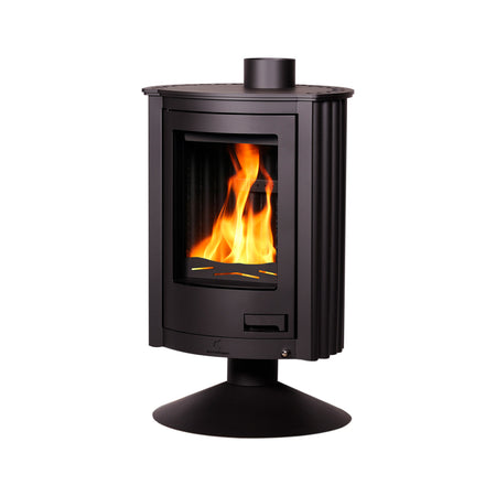 HS Flamingo Warmluftofen Masterfalmme Piccolo II in Schwarz | Klimaworld.com