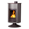 HS-Flamingo Warmluftofen | Masterflamme Grande II  | 17 kW | Grau