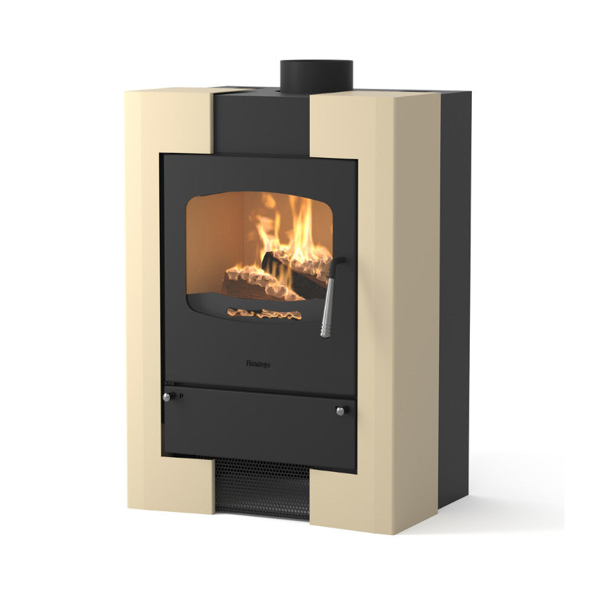 HS Flamingo Kaminofen Espo I, creme | klimaworld.com