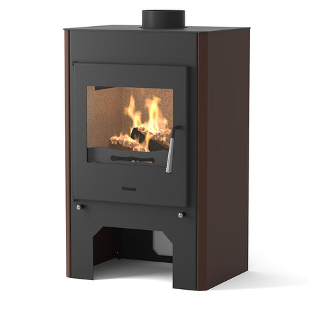 HS-Flamingo Kaminofen Espo III, braun | klimaworld.com