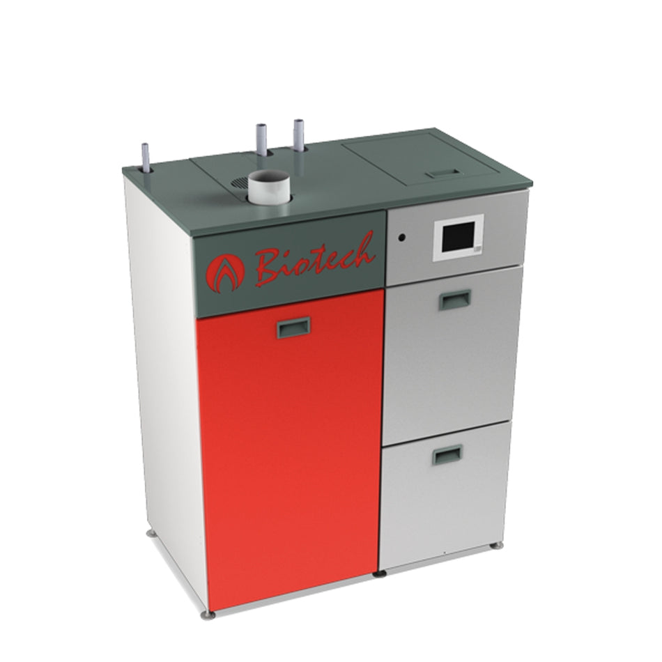 Biotech Bafa Pelletkessel Top Light M (MBW) manuelle Befüllung 14,9 kW