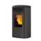 Edilkamin Pelletofen Aris Up2 | Topplatte Keramik grau | 8,2 kW