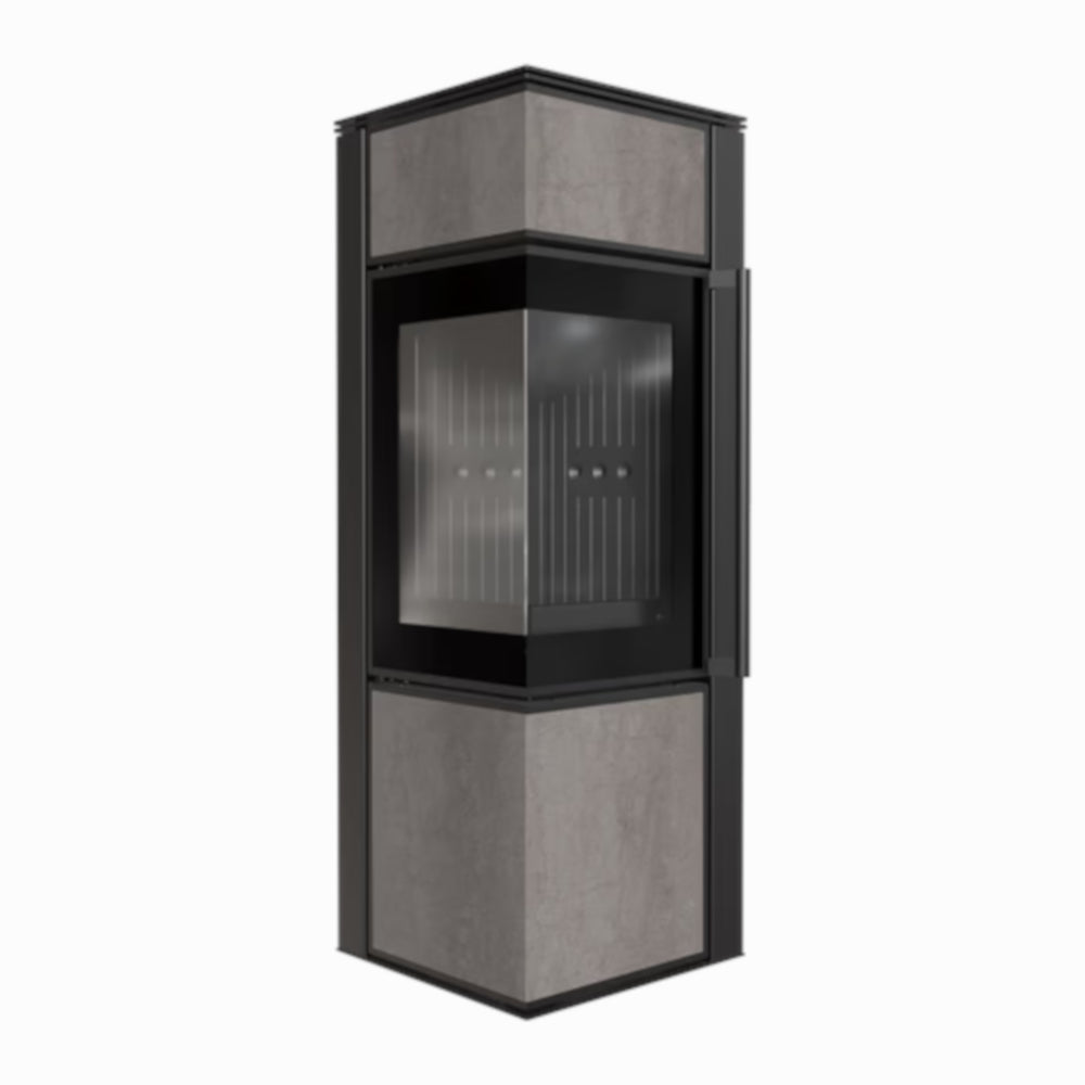 Kratki Kaminofen TORA/S, grigia | klimaworld.com