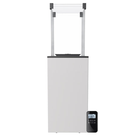 Outdoor Kamin Gartenkamin Tower Weiß