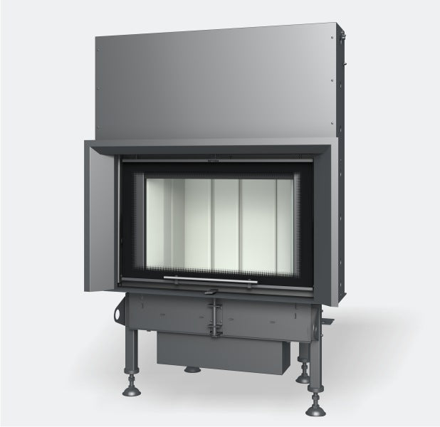 Kamineinsatz BEF Trend V8 13 kW luftheizer