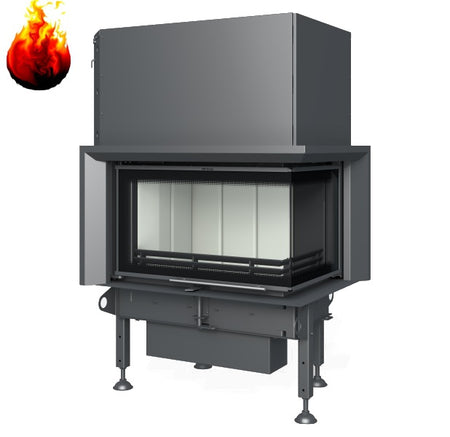 Kamineinsatz BEF Trend V8 CP 13 kW luftheizer