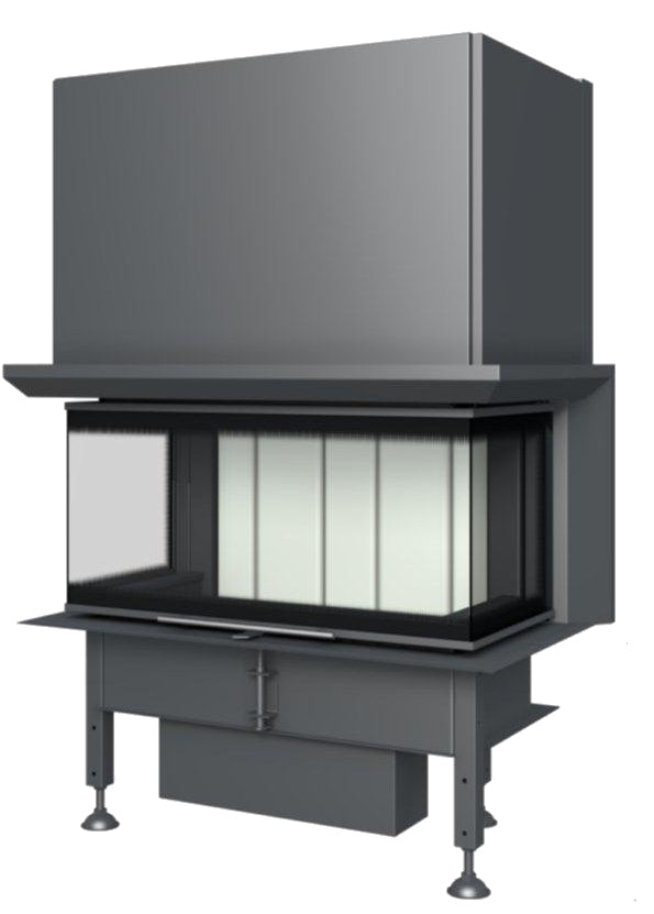 Kamineinsatz BEF Trend V8 C 13 kW luftheizer