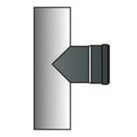 Pellet T-Stück Durchmesser 100mm
