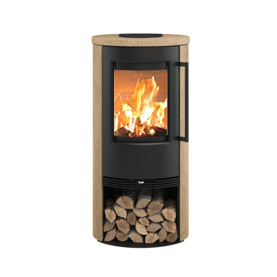 TermaTech | Kaminofen | TT21RS-CM | Beiger Sandstein | 5 kW  | klimaworld.com