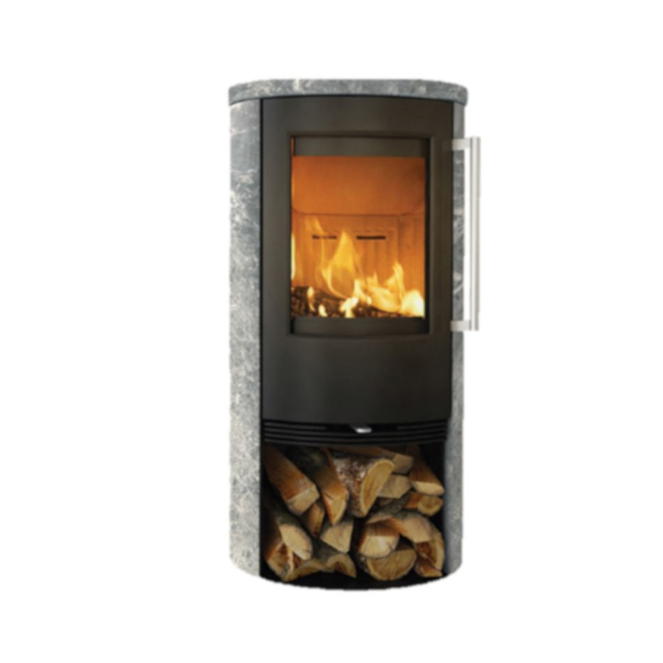TermaTech | Kaminofen TT21RS "Classic" marmorierter Speckstein | 5 kW