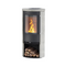 TermaTech | Kaminofen | TT21RS Grey | Grauer Sandstein | 5 kW
