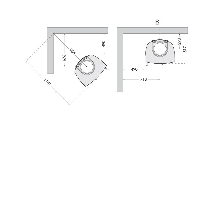 TermaTech | Kaminofen | 5,6kW ➔ Technische Zeichnung
