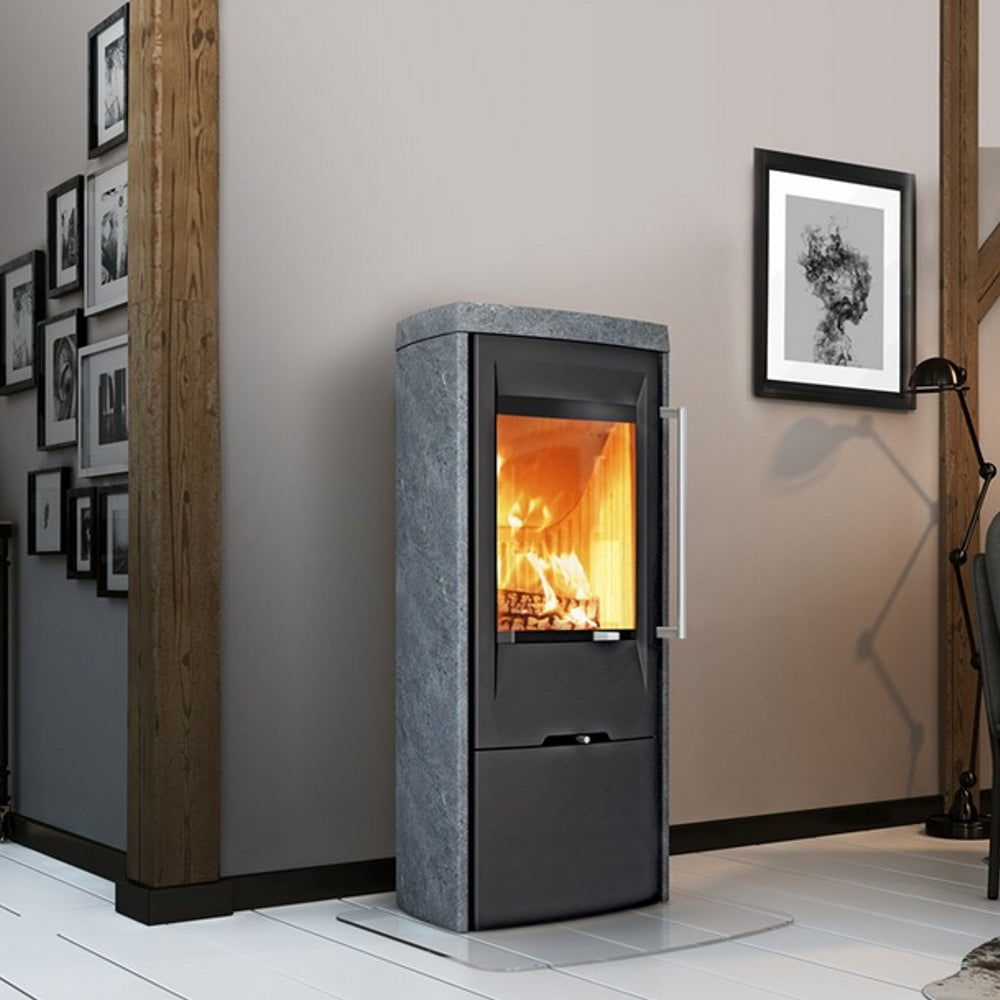 TermaTech | Kaminofen | TT30S | 5 kW | Speckstein | schwarz