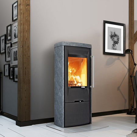 TermaTech | Kaminofen | TT30S | 5 kW | Speckstein | schwarz