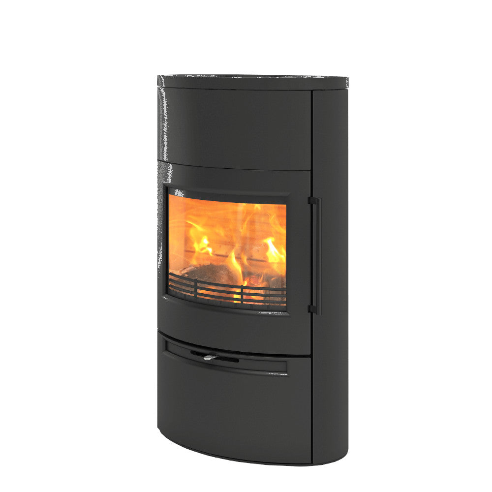 TermaTech | Kaminofen | TT55RHT | Stahl schwarz | 7,5 kW