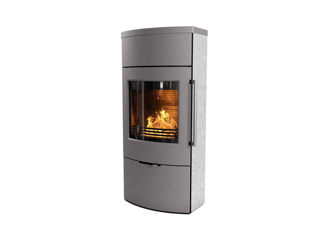 TermaTech | TT80S Speckstein | gerade Seiten | H1204:xB:560xD:372mm | Grau