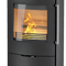 TermaTech | Kaminofen | TT80RL | Stahl | 5,5 kW | schwarz