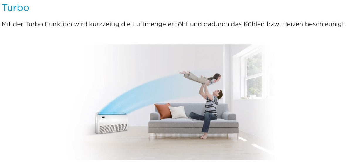 Midea Klimaanlage MUE-48FNXD0-ME Flextruhengerät mit 14,07kW | 48000btu