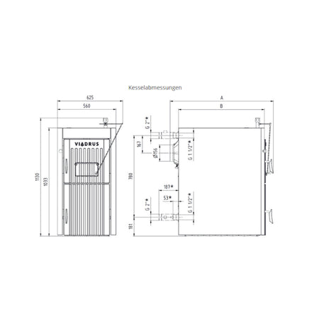 U22 Economy 16kW Zeichnung
