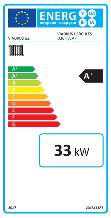 Viadrus U26 7 Glieder 44 kW