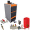 Festbrennstoffkessel mit Gebläse CWD ULTIMA 3,9 kW Spar-Set