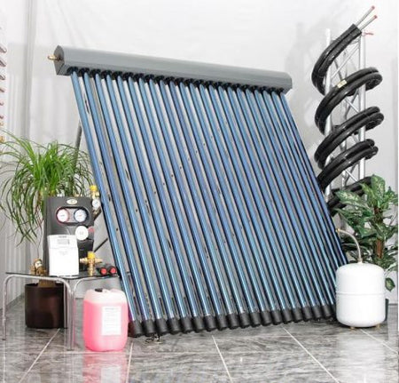 Solardual- Solarpaket Standard (7,28 m²) mit Vakuumröhrenkollektoren