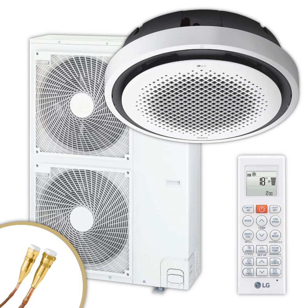 LG Split Klimaanlage 360°-Unterdeckengerät UT36F | 11,00 kW | Quick-Connect