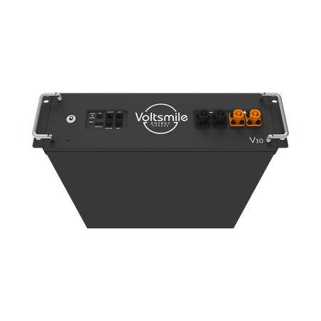 schwarzes Voltsmile Batteriemodul V10 classic Ansicht von unten