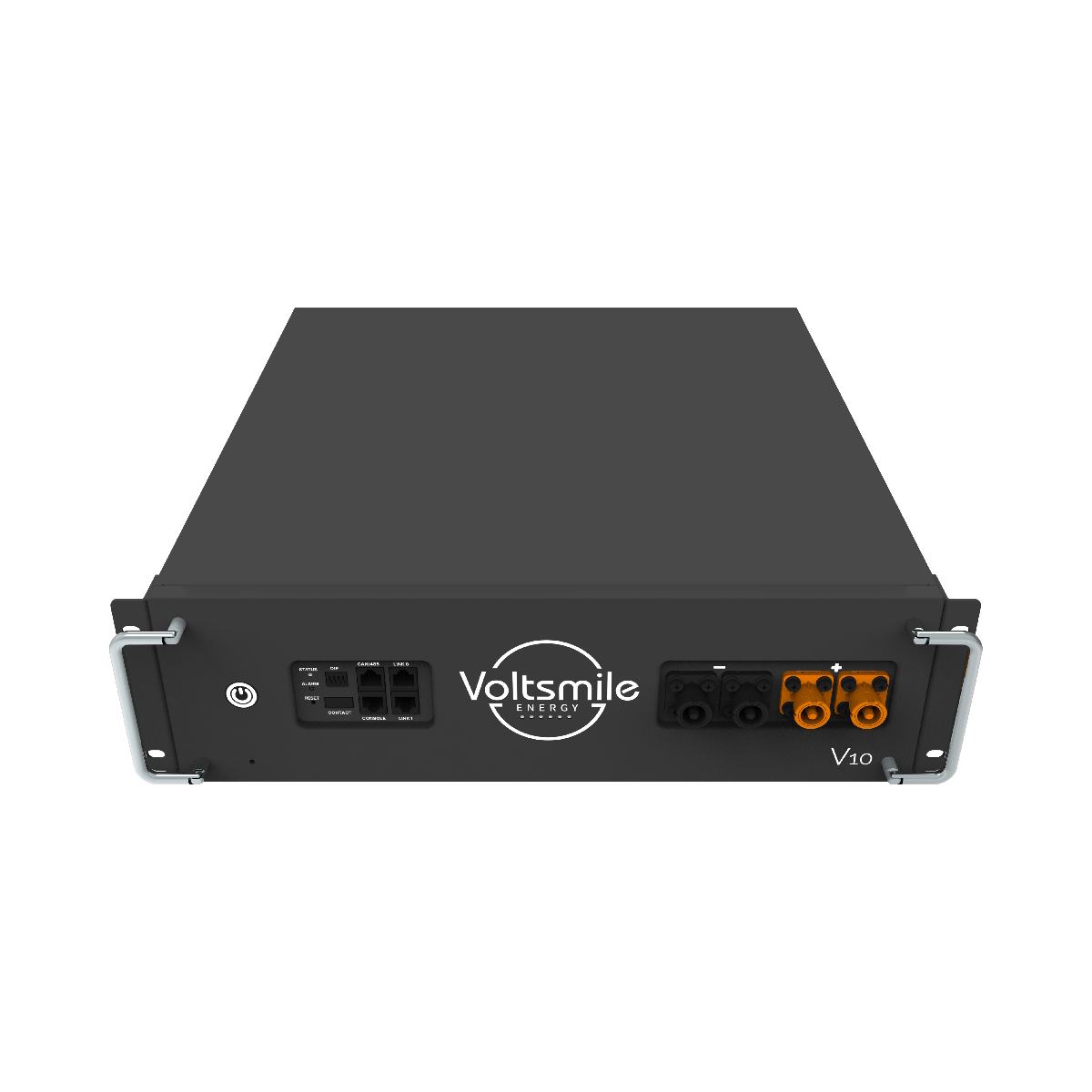 schwarzes Voltsmile Batteriemodul V10 classic Ansicht von oben