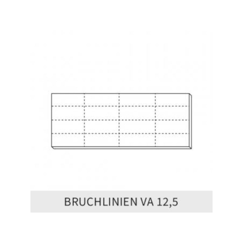 Ansicht Bruchlinien - Maincor MFL Trockenbauelement ALU | VA 12,5 | klimaworlv.com