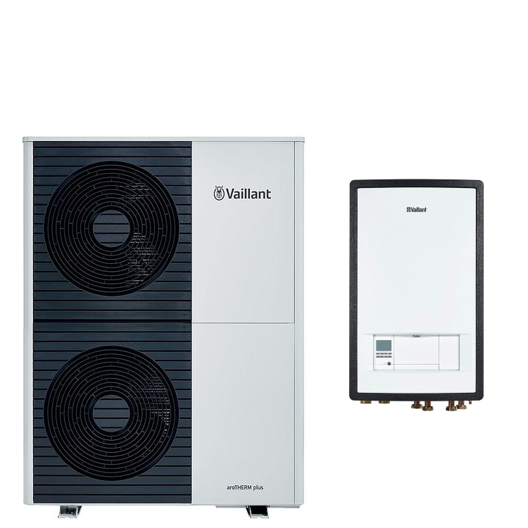 VAILLANT Wärmepumpenset | aroTHERM plus + Hydraulikst. o. Speicher | 12,2 kW | Klimaworld.com