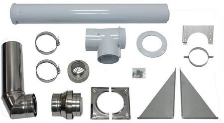 VAILLANT | Basis-Anschluss-Set, konzentrischer Anschluss Ø 80/125 PP