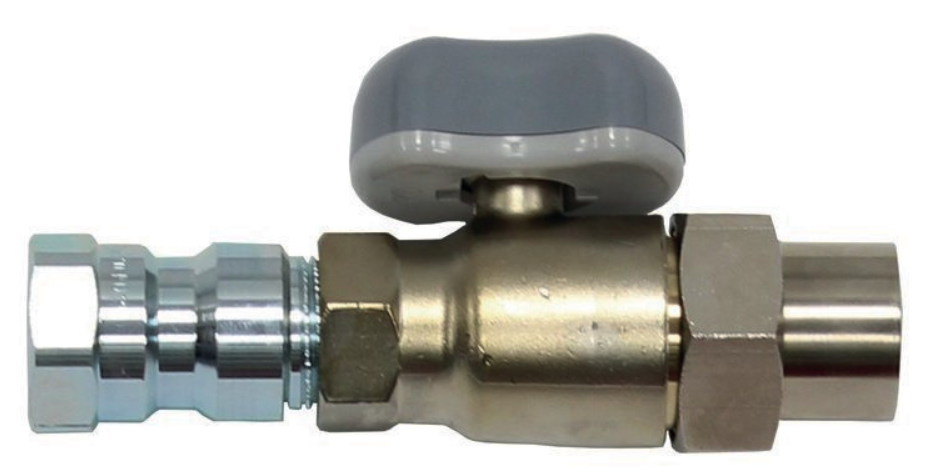 VAILLANT | Gas-Durchgangshahn mit Brandschutzeinrichtung Rp 1/2