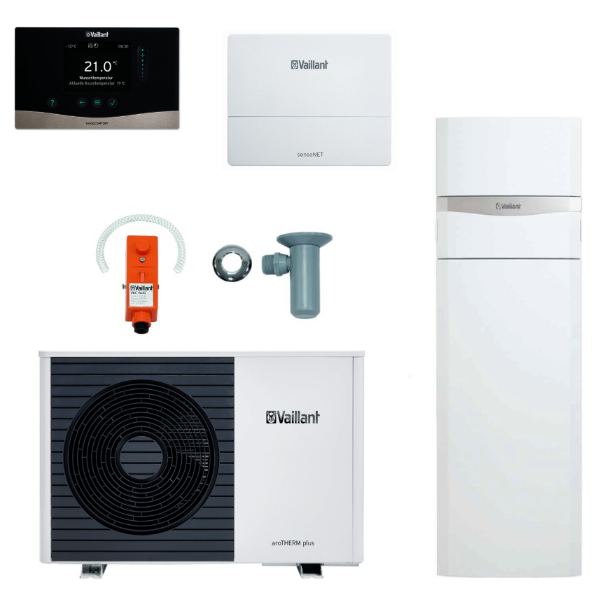 VAILLANT Wärmepumpenset 4.38 mit Internetmodul | klimaworld.com