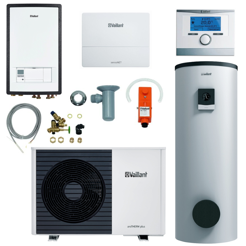 VAILLANT Wärmepumpenset 4.3201 + Internetmodul sensoNET