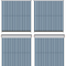Vakuumkollektorpaket Nr. 04 | EtaSunVRK20-4 - mit 80 Röhren | 12,40 m²