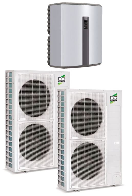 Remko Luft/Wasser Wärmepumpe - Duo-Split WKF180 | 25-32 kW