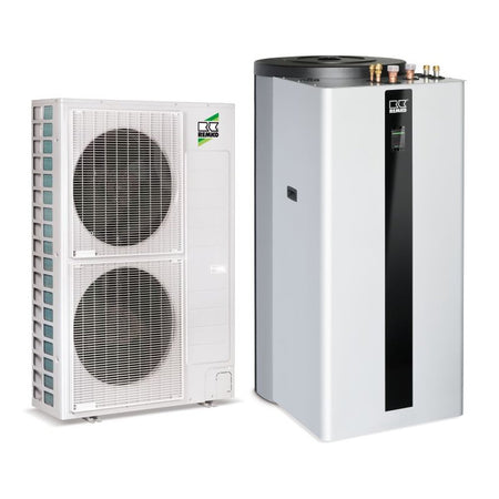 Remko Luft/Wasser Wärmepumpe WKF180 Neo compact + Speicher | 12-18 kW